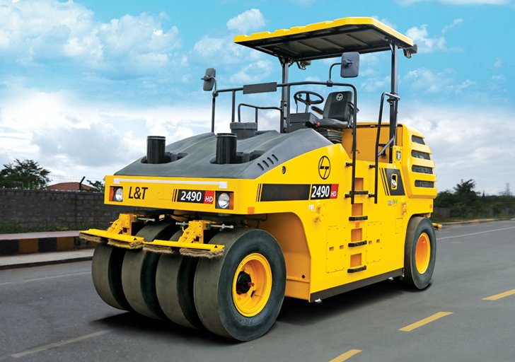 L&T 2490 HD Pneumatic Tyred Roller – CEV-V